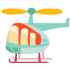 Menovka s helikopter